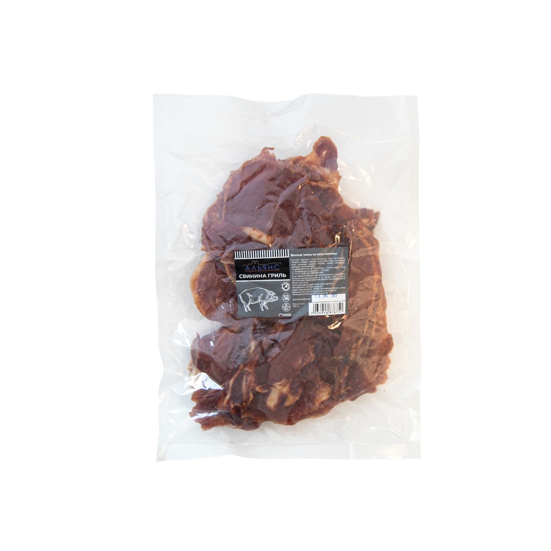 Мясо (АЛЬЯНС) вяленое свинина гриль (500гр) в Мытищах