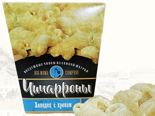 Чичарроны со вкусом холодца и хрена в Мытищах