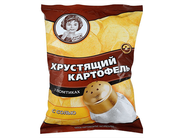 Картофельные чипсы "Девочка" 160 гр. в Мытищах