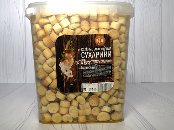Сухарики с грибами и сметаной в Мытищах