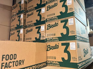 Картофель «Бруто» со вкусом васаби 130 гр.: Картофель 