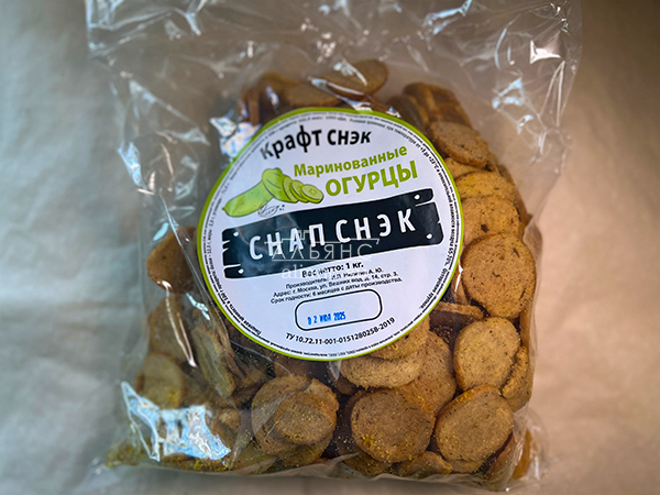 Снапсы ПШЕНИЧНЫЕ "Маринованные огурцы" в Мытищах