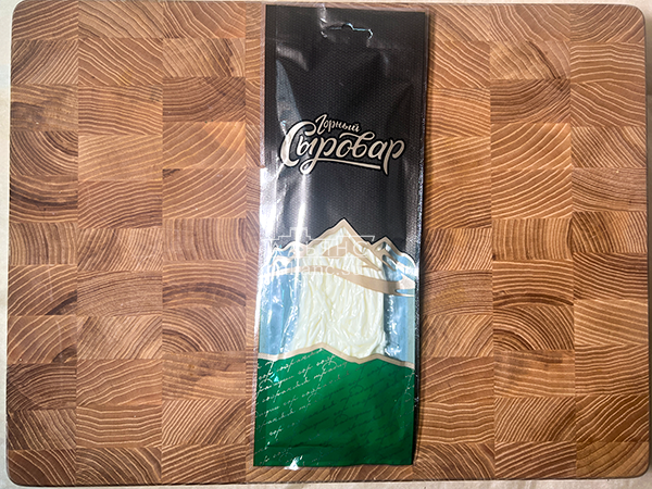 Сыр 60 гр ГОРНЫЙ СЫРОВАР (Паутинка белая с укропом и чесноком) в Мытищах