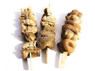 Вомер холодного копчения: Шашлычок из щуки холодного копчения